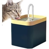 Trinkbrunnen für Katzen, 1,5 l großer Trinkbrunnen für Haustiere, Ultra-leiser automatischer Umlaufwasserspender, automatischer Trinkbrunnen für Katzen und Hunde, Anti-Trocken-Funktion