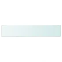 vidaXL Wandregal 70 x 12 cm Transparent
