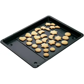 Zenker BLACK METALLIC Universal-Backblech, ausziehbar 37-52 cm – Antihaft, variabel für jeden Ofen