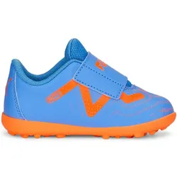 PUMA Kinder Fussball-Hartplatzschuhe FUTURE PLAY, BLUE GLIMMER-PUMA WHITE-ULTRA, 25