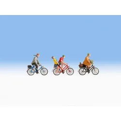 NOCH Fahrradfahrer, N (1:160), Mehrfarbig