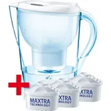 BRITA Fill&enjoy Marella Cool white + 3 Kartuschen