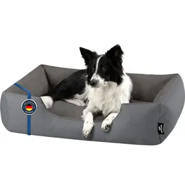 BedDog Hundebett ZARA Hundekissen mit waschbaren Bezug, Hundekorb, Hundesofa, für mittel-große Hunde, XL