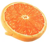 Obstkissen, Obst-Form-Bodenkissen, dekoratives Kissen, Obstkissen, gefüllte Wurfkissen, 3D-dekorative Bodenkissen, Stuhl-Sitzkissen, Gelb / Orange