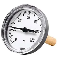 Riegler Bimetallthermom., G 1/2 hi., Tauchschaftlänge 40mm Ã ̃63,