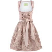 Stockerpoint Mini Dirndl "Noelia" in altrosa | Gr.: 40