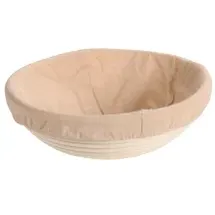 KESPER Gärkörbchen, rund, 25x25x8cm, beige, Rattan