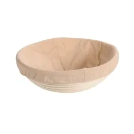 KESPER Gärkörbchen, rund, 25x25x8cm, beige, Rattan