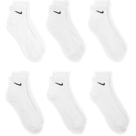 Nike Everyday Cushioned Knöchelsocken 6er Pack weiß/schwarz 42-46