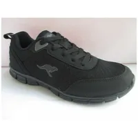 KangaROOS K-RF Bethy Sneaker, Jet Black/Mono, 40 EU