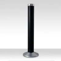 Szagato Aschenbecher Säule 81x25cm ALU schwarz