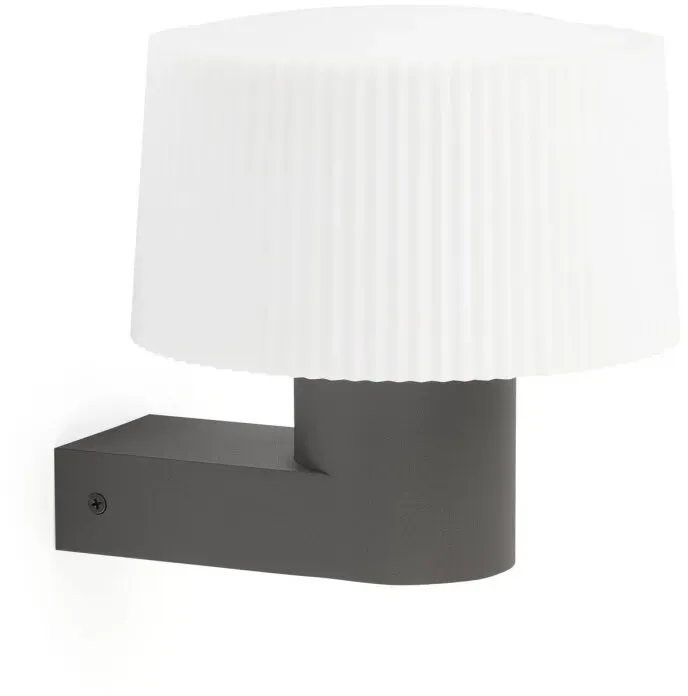 Faro MUFFIN dunkelgraue Wandlampe IP44