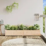 vidaXL Hochbeet 199,5 x 40 x 39 cm Braun