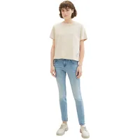 Tom Tailor Damen Tapered RELAXED Relaxed Fit Light Stone Blue Denim, 33/30