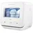 Midea Mini Geschirrspüler mit Wassertank, Freistehend Tischgeschirrspüler mit 6+3 Programme, Touch Control, Startverzögerung, Babypflege, Früchte waschen, Spülmaschine Klein für Wohnungen, Camping