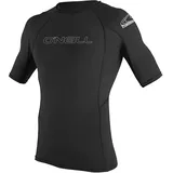 O'Neill O ́neill Wetsuits Basic Skins Crew Kurzarm-rashguard - Black, XL