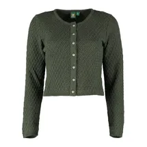 OS-TRACHTEN Strickjacke Quivun in dunkelgrün | 38