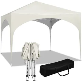 Woltu Pavillon Pop-Up wasserdichter Faltpavillon Sonnenschutz Event Gazebo Gartenpavillon auf Terrasse Camping Festival mit Halbmonddach