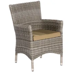 MERXX Sessel »Teneriffa«, Metall/Kunststoff, BxHxT: 61 x 84 x 61 cm - beige