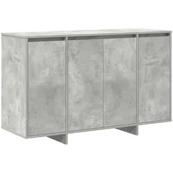 vidaXL Beton Grau Sideboard Beton grau Holzwerkstoff 120 x 41 x 75 cm