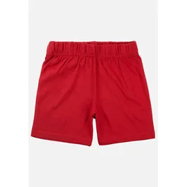 MICKEY MOUSE Disney Mickey Mouse Schlafanzug Pyjama Set Kurzarm Oberteil Hose in rot/weiß - rot - 122, - 128,