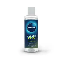 MY.SIZE Lube Me Premium Gleitgel Natural 100 ml I Gleitmittel natürlich & geruchsneutral I Wasserbasierte Gleitgele I Lubricant Gel für Toys & Latexkondome geeignet I water based lubrication
