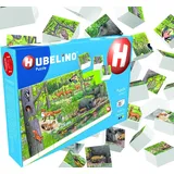 HUBELINO Kinderpuzzle mit Grundplatte 35 Teile