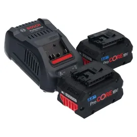 Bosch GAS 18V-12 MC inkl. 2 x 8,0 Ah Akku + Ladegerät