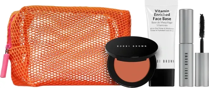 Bobbi Brown Blush & Glow Vitamin Enriched Face Base 3,7g + 15ml + 3ml Set 3-teilig