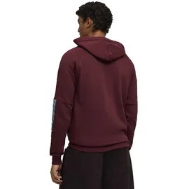 Puma Portugal King Kapuzenpullover - Ruby Shimmer / Sea Glass - M