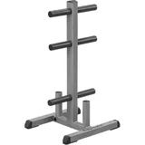 Olympische Hantelscheibenständer mit Stangenhalter GOWT Einheitsfarbe No Size