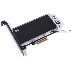 Alphacool Core M.2 NVMe PCIe 4.0 liquid cooler, Wasserblock + Rückenplatte, Acry