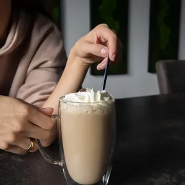 Intirilife Doppelwandiges Thermoglas Set 0,4 l 2 St.