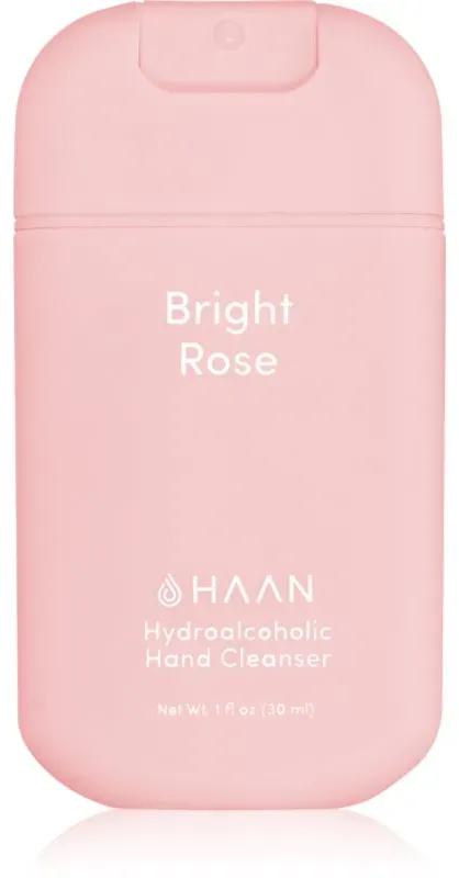 HAAN Hand Cleanser Bright Rose Handreinigungsspray mit antibakteriellem Zusatz 30 ml