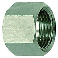 Riegler 6-kant-Überwurfmutter, G 1, für Tüllengröße LW 19/25, ES