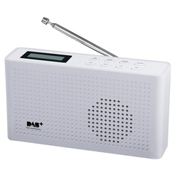 Reflexion TRA26DAB Digitalradio (DAB) (Digitalradio (DAB), 16 W, FM-DAB/DAB+ Tuner, 20 Senderspeicher, Fühlbare Tasten) weiß