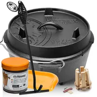 Petromax Dutch Oven 3,5 l Gusseisen schwarz
