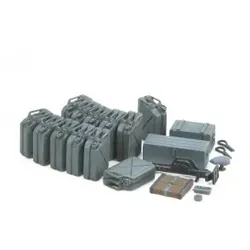 1:35 WWII Dt. Kanister Set (12) Früh.