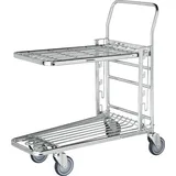 Kongamek Einkaufswagen Gummi 890x520x1000mm 300kg Tragkraft verstellbar
