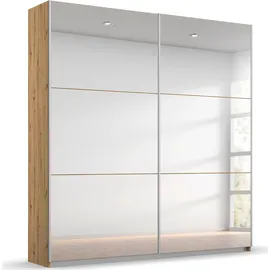 Rauch Schwebetürenschrank Reflect 175 x 210 x 59 cm Eiche Artisan