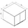 Fackelmann Waschmaschinen Aufsatzschrank 65 x 48 x 65,1 cm Grau