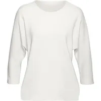VIVANCE Langarmshirt Damen creme Gr.44/46