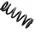 Metric Coil schwarz 600LB