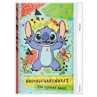 ROTH Hausaufgabenheft für clevere Faule Disney Stitch,