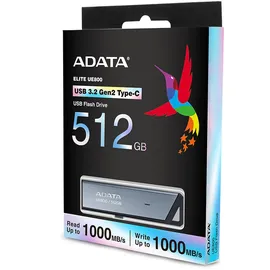 A-Data ADATA UE800 USB Stick 512G USB 3.2 Gen2 AELI-UE800-512G-CSG