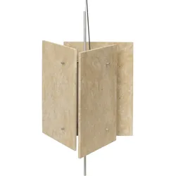 Ferm Living - Oeste LED Pendelleuchte, sand