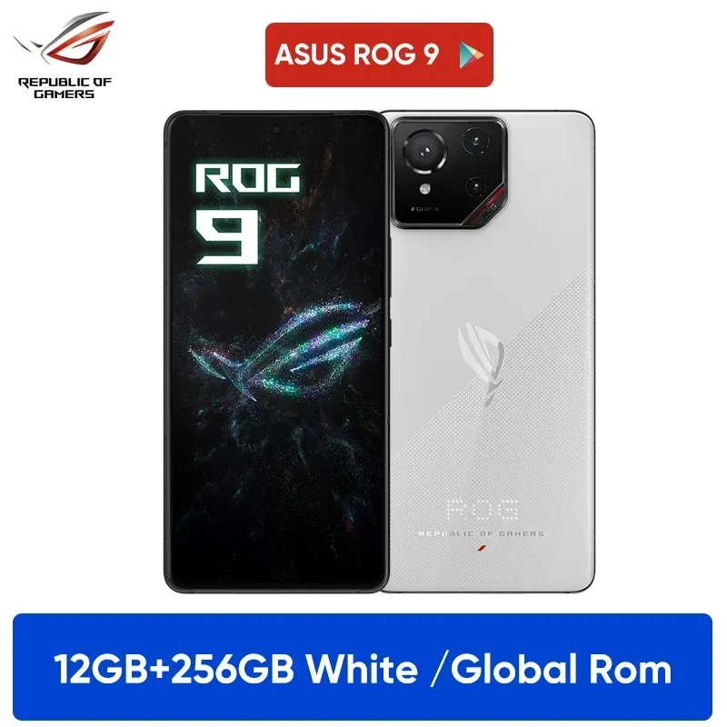 100 % Original ASUS ROG Phone 9 5G Smartphone Snapdragon 8 Elite 6,78 Zoll 185 Hz Display 5800 mAh 65 W Aufladen Android 15 Global Rom