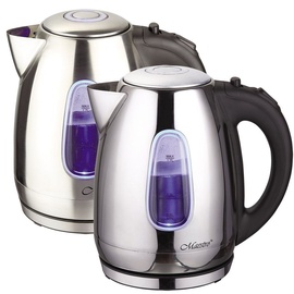 Maestro MR-051 Wasserkocher 1.7l rot/edelstahl
