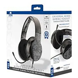 Freaks and Geeks SPX-300 Gaming Headset Over Ear Grau PS5