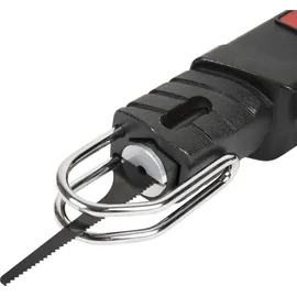 Stier Stichsäge STS-100, Länge 208 mm, 450 g, Sägehub 10 mm, Blechsäge, Stahlsäge, für Schnitten Blechen oder dünnen Holzpaneelen, Luftverbrauch von 0,9 l/sek